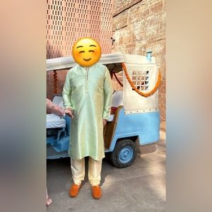 Men's Pastel Kurta Set